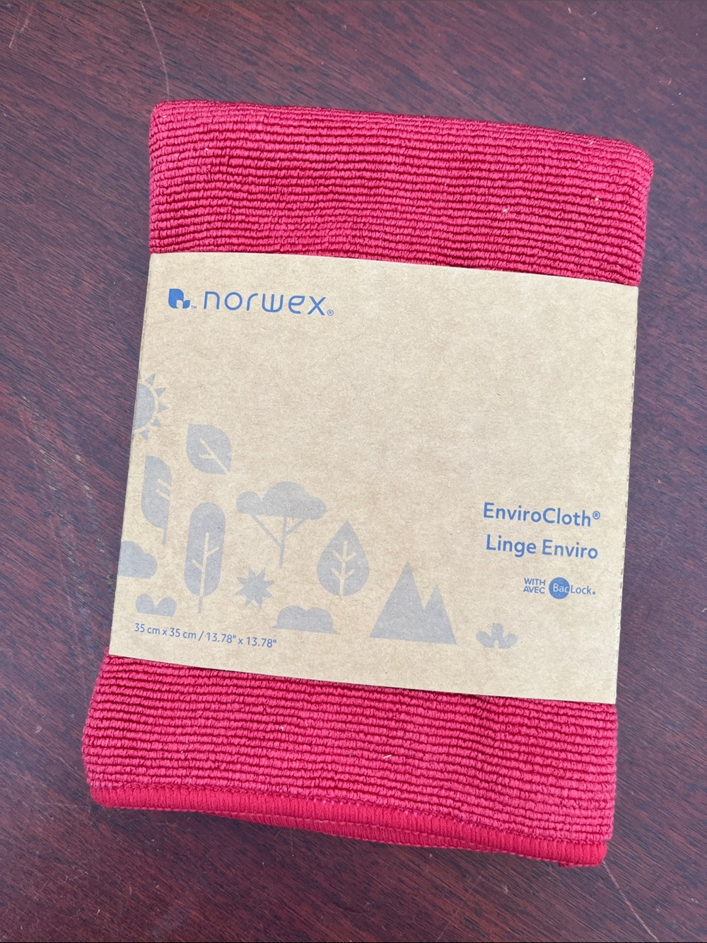 Norwex EnviroCloth red